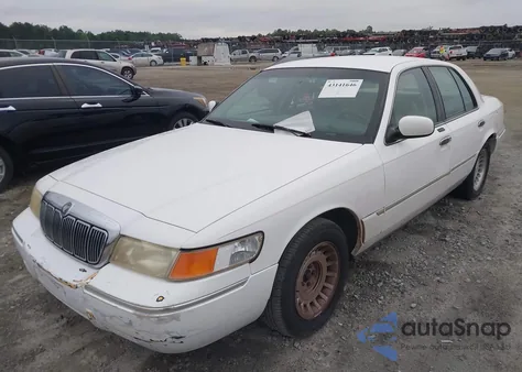 2002 Mercury Grand Marquis Ls из США, поврежденный, VIN 2MEFM75W92X657970